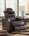 Warnerton PWR Recliner/ADJ Headrest Huntsville Furniture Outlet