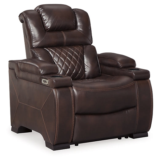 Warnerton PWR Recliner/ADJ Headrest Huntsville Furniture Outlet