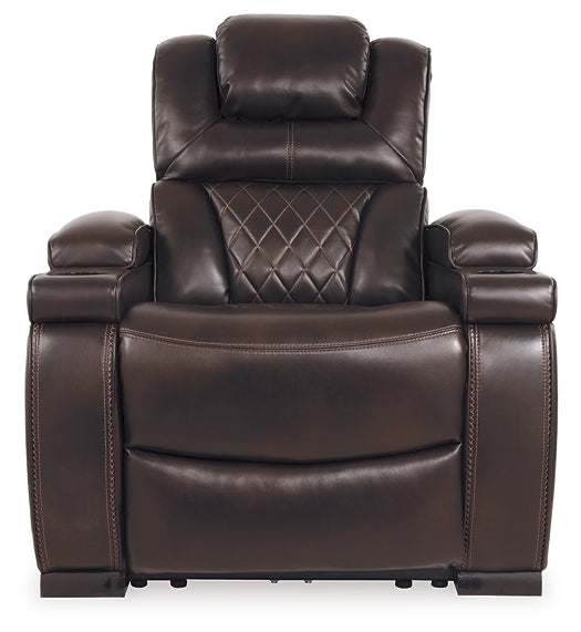 Warnerton PWR Recliner/ADJ Headrest Huntsville Furniture Outlet