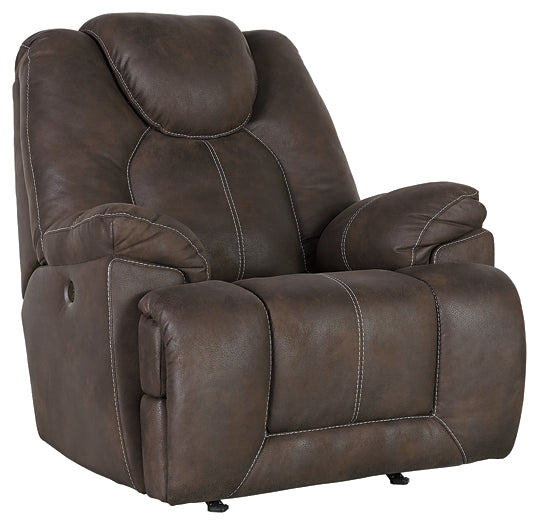 Warrior Fortress Power Rocker Recliner Huntsville Furniture Outlet