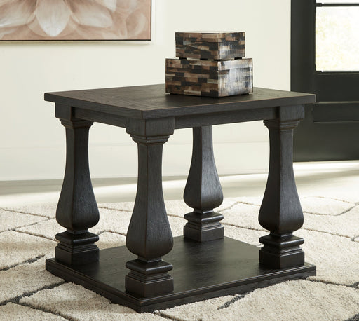 Wellturn Rectangular End Table Huntsville Furniture Outlet