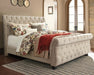 Willenburg Queen Upholstered Sleigh Bed Huntsville Furniture Outlet