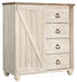 Willowton Dressing Chest Huntsville Furniture Outlet