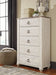 Willowton Five Drawer Chest Huntsville Furniture Outlet