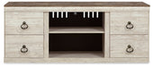 Willowton LG TV Stand w/Fireplace Option Huntsville Furniture Outlet