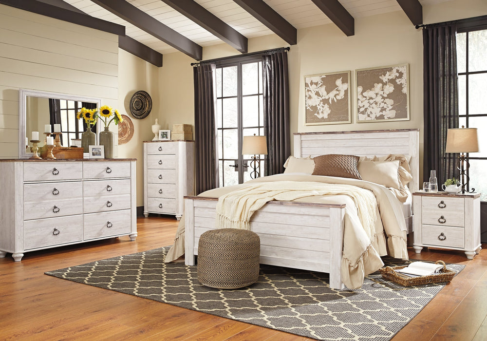 Willowton Six Drawer Dresser Huntsville Furniture Outlet