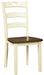 Woodanville Dining Room Side Chair (2/CN) Huntsville Furniture Outlet