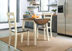 Woodanville Dining Table and 2 Chairs Huntsville Furniture Outlet