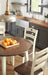 Woodanville Dining Table and 4 Chairs Huntsville Furniture Outlet