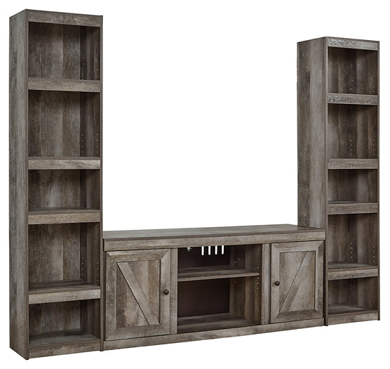 Wynnlow 3-Piece Entertainment Center Huntsville Furniture Outlet