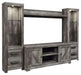 Wynnlow 4-Piece Entertainment Center Huntsville Furniture Outlet