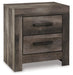 Wynnlow King Crossbuck Panel Bed with Mirrored Dresser, Chest and 2 Nightstands Huntsville Furniture Outlet