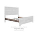 Wynnlow King Crossbuck/Poster Rails Huntsville Furniture Outlet