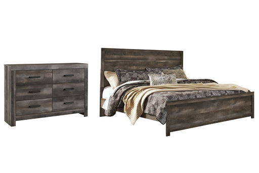 Wynnlow King Panel Bed with Dresser Huntsville Furniture Outlet