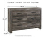 Wynnlow King Panel Bed with Dresser Huntsville Furniture Outlet