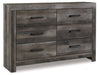 Wynnlow King Panel Bed with Mirrored Dresser and Nightstand Huntsville Furniture Outlet