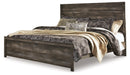 Wynnlow King Panel Bed with Mirrored Dresser and Nightstand Huntsville Furniture Outlet