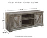 Wynnlow LG TV Stand w/Fireplace Option Huntsville Furniture Outlet