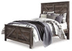 Wynnlow Queen Crossbuck Panel Bed with Dresser Huntsville Furniture Outlet