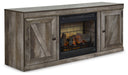 Wynnlow TV Stand with Electric Fireplace Huntsville Furniture Outlet