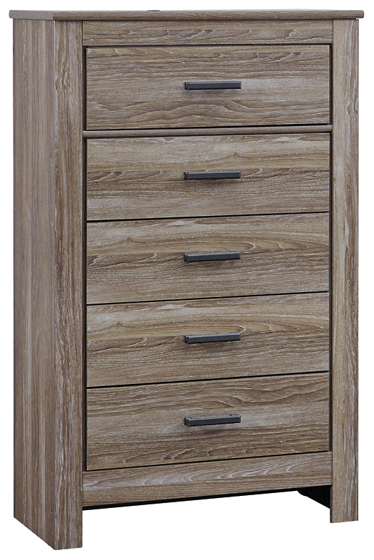 Zelen Five Drawer Chest Huntsville Furniture Outlet