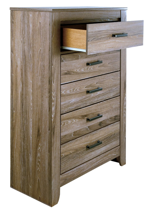 Zelen Five Drawer Chest Huntsville Furniture Outlet