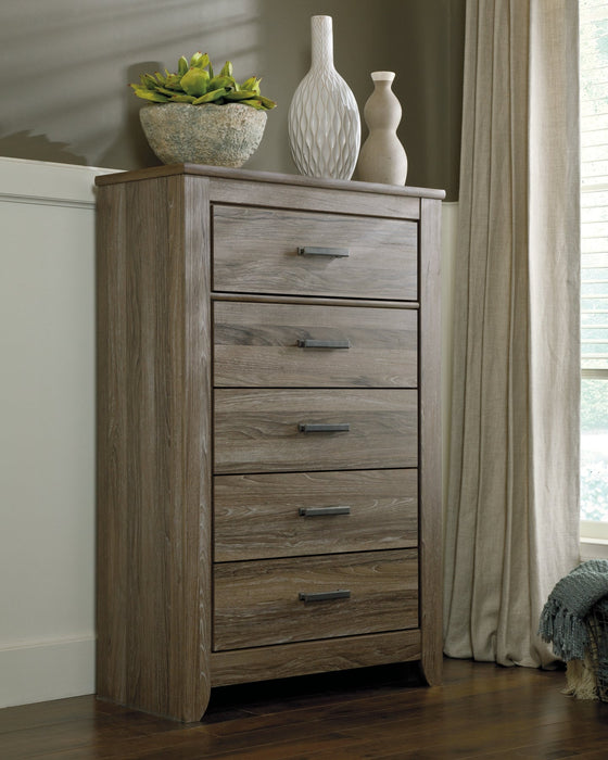 Zelen Five Drawer Chest Huntsville Furniture Outlet