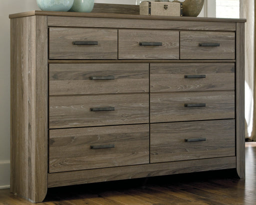 Zelen Full Panel Bed with Dresser Huntsville Furniture Outlet