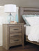 Zelen Full Panel Bed with Mirrored Dresser and 2 Nightstands Huntsville Furniture Outlet