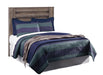 Zelen Full Panel Headboard with Mirrored Dresser, Chest and 2 Nightstands Huntsville Furniture Outlet