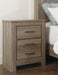 Zelen Full Panel Headboard with Mirrored Dresser, Chest and 2 Nightstands Huntsville Furniture Outlet