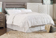 Zelen King/California King Panel Headboard with Mirrored Dresser Huntsville Furniture Outlet