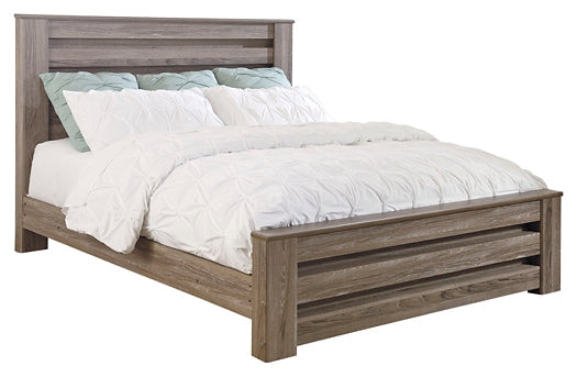 Zelen King Panel Bed with Dresser Huntsville Furniture Outlet