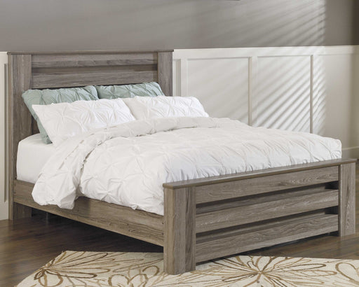 Zelen Queen Panel Bed with Dresser Huntsville Furniture Outlet