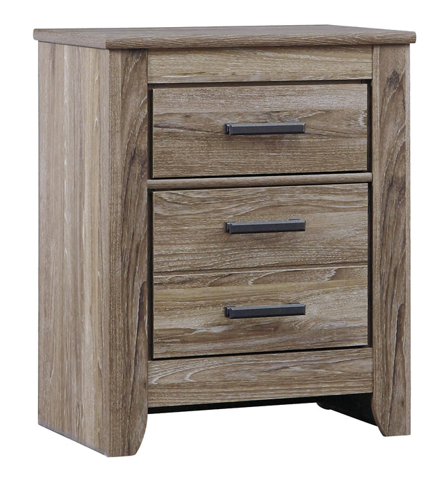 Zelen Two Drawer Night Stand Huntsville Furniture Outlet