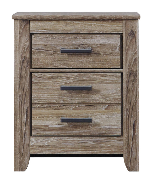 Zelen Two Drawer Night Stand Huntsville Furniture Outlet