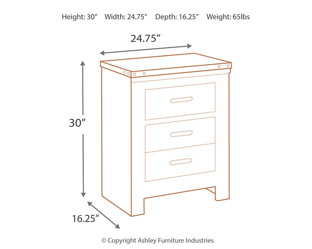 Trinell King Poster Bed with Dresser and 2 Nightstands