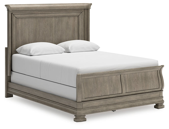 Lexorne  Sleigh Bed