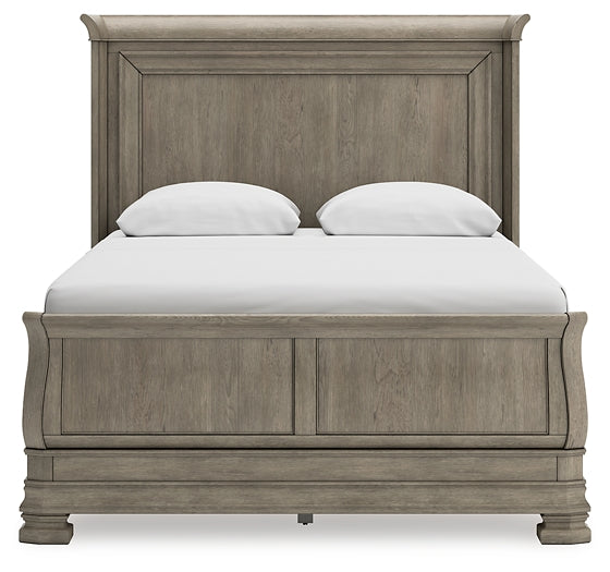 Lexorne  Sleigh Bed