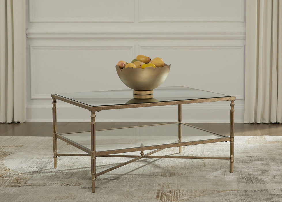 Cloverty Rectangular Cocktail Table