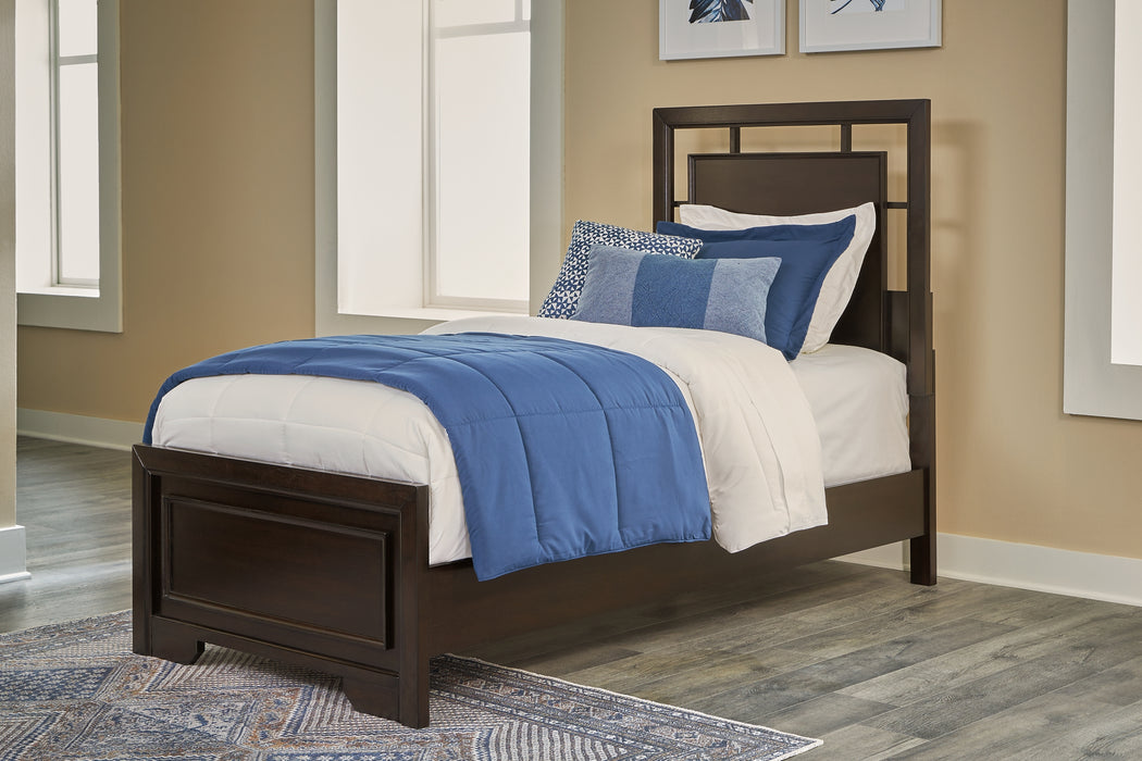 Covetown Twin Panel Bed with Dresser