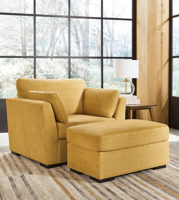 Keerwick Sofa, Loveseat, Chair and Ottoman