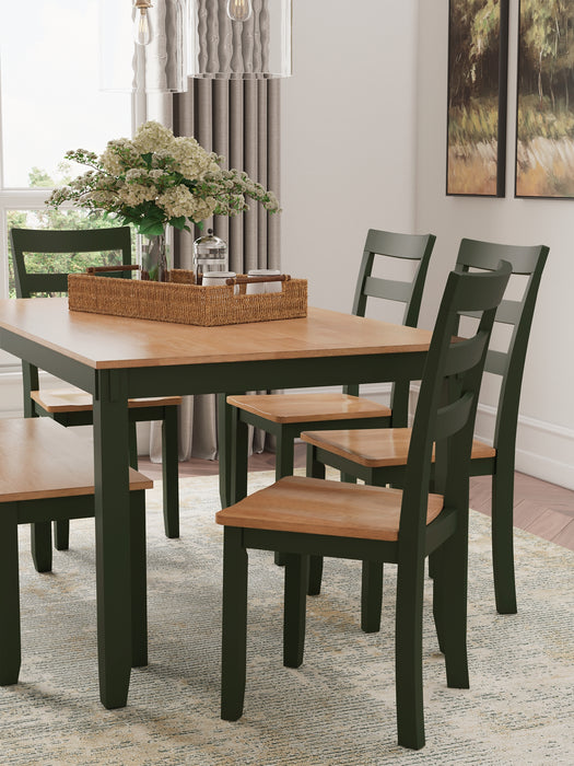 Gesthaven Dining Room Table Set (6/CN)