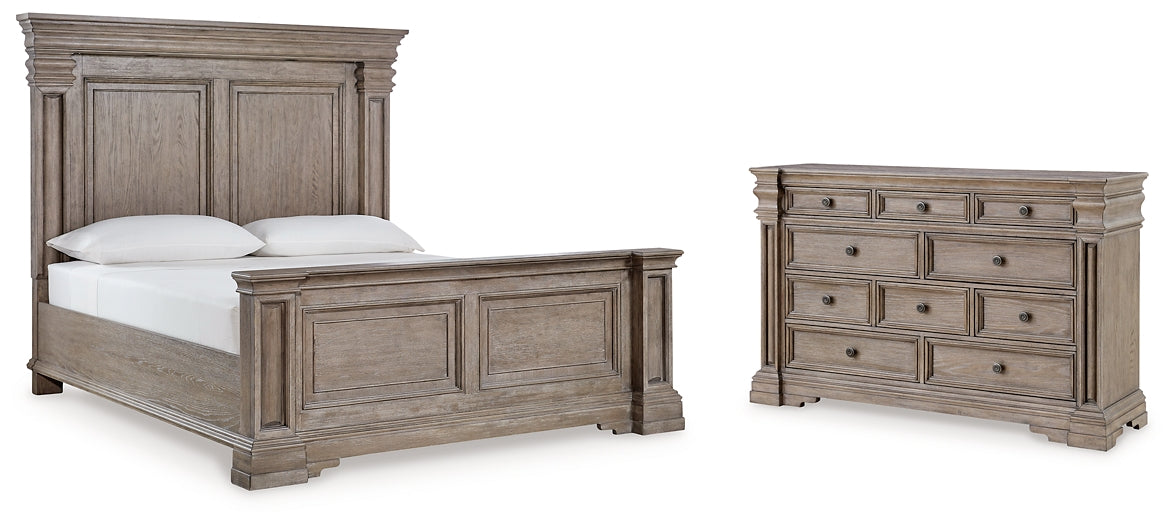 Blairhurst California King Panel Bed with Dresser