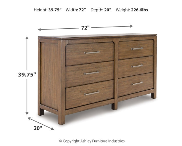 Cabalynn King Panel Bed with Dresser