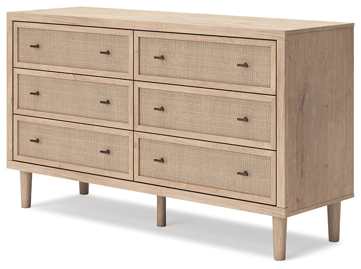 Cielden King Panel Bed with Dresser