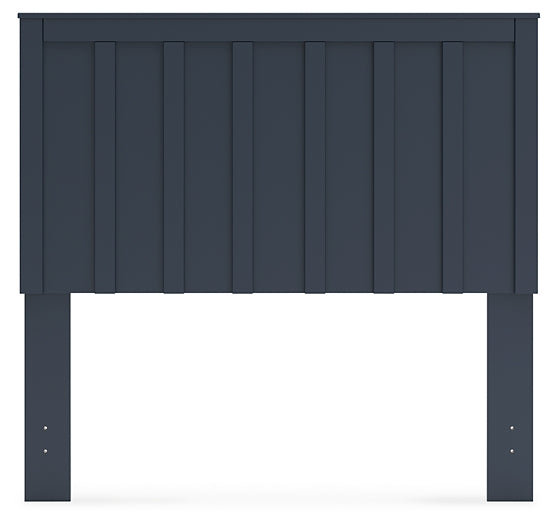 Simmenfort Full Panel Headboard with 2 Nightstands