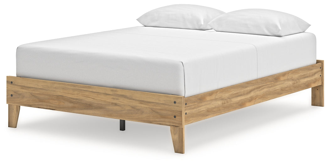 Bermacy Queen Platform Bed with Dresser