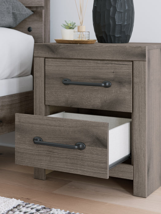 Graystorm Two Drawer Night Stand