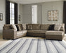 Abalone 3-Piece Sectional with Chaise Huntsville Furniture Outlet